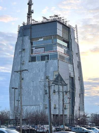 Based_Jedi's tweet image. the Obama Presidential Library looks like Saruman designed it