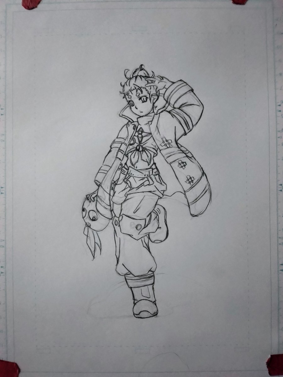 0214onicoro's tweet image. #物語　#斧乃木余接　#炎炎ノ消防隊