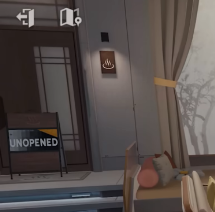 anon16509170's tweet image. speaking of the new dorm system, this onsen symbol  is a chekhov&apos;s gun if I&apos;ve ever seen one.  by 2026 we&apos;re going to have pov mixed onsen bathing with dolls.

what a time to be alive.