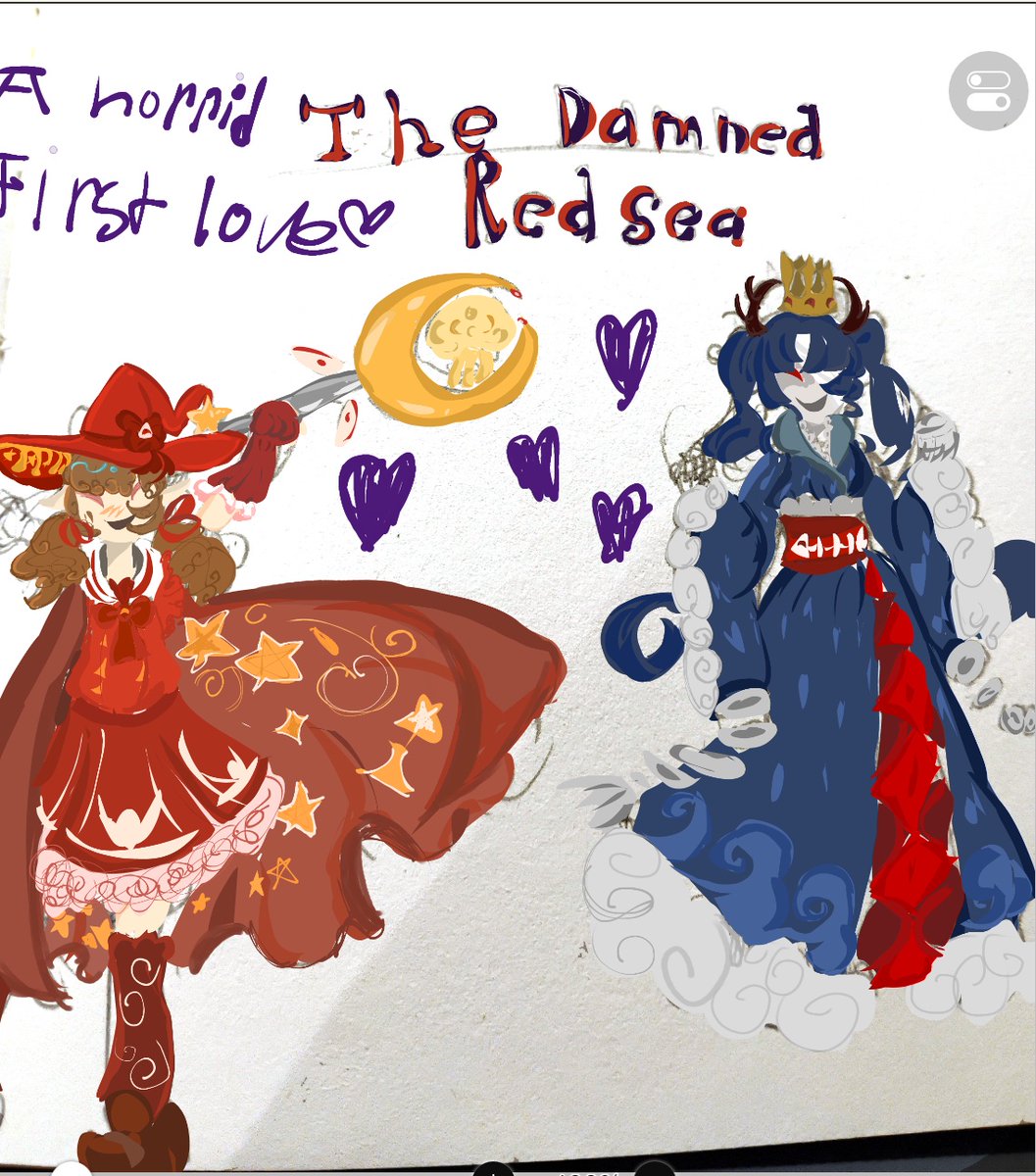 Boyfrom_sand's tweet image. Old sketch I colored in 
#funamuseum #funamuseart #watgbs #wadanohara