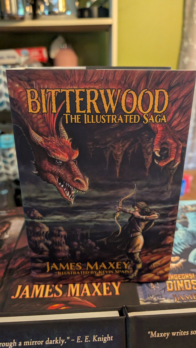 JamesAllenMaxey's tweet image. As of today, I've sold 20 Illustrated Sagas. 30 is the point where my costs are covered. I'd hoped to get there by GenCon but it might take a show or two past that to really be in the black.