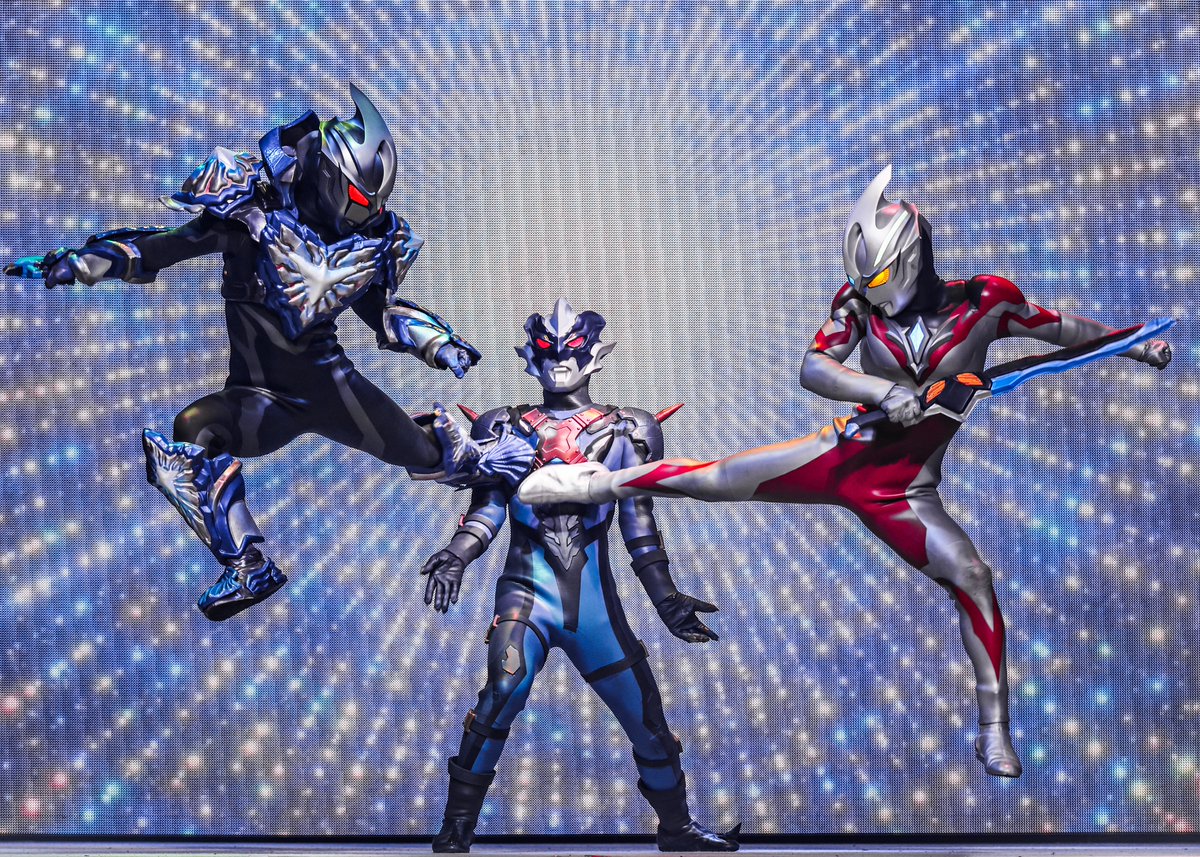 sky00_re's tweet image. 「光」と「闇」の「絆」に散る──。
#ウルサマ #ウルトラマントレギア
#ウルトラマンアーク #ギルアーク