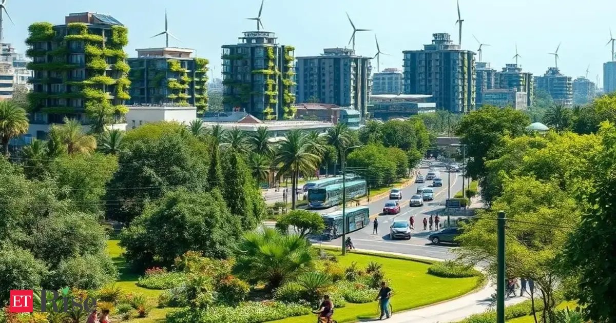 Logicf10w's tweet image. India&apos;s urbanization is booming-cities already drive 60% of GDP. Next, green development and smarter planning are key for resilient, inclusive cities shaping the nation&apos;s sustainable future. economictimes.indiatimes.com/small-biz/sust…