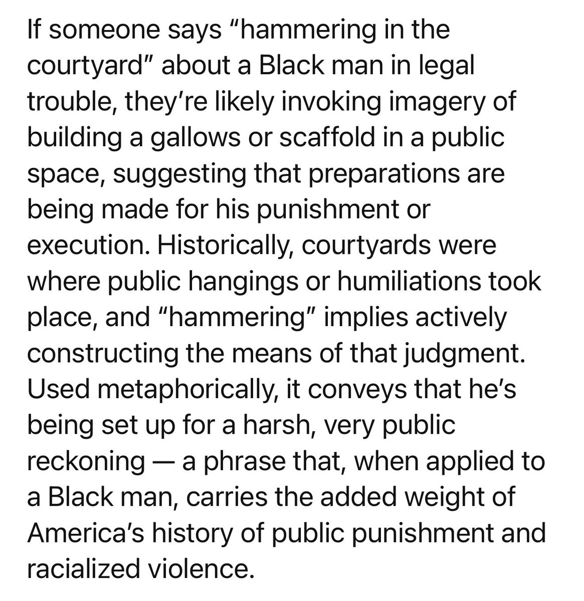 @debunktionjunction (@debunkjunction) on Twitter photo Just in case you didn’t know <a href="/RealJamesWoods/">James Woods</a> was an old school racist! His use of “hammering in the courtyard” regarding him believing a black man will be facing some “white mob” justice is beyond disgusting. Just in case you didn’t know <a href="/RealJamesWoods/">James Woods</a> was an old school racist! His use of “hammering in the courtyard” regarding him believing a black man will be facing some “white mob” justice is beyond disgusting.