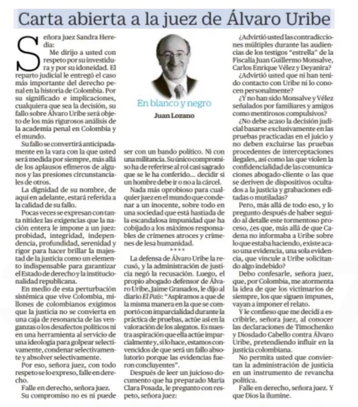 Cristian_Vivas's tweet image. ¡ES UNA VERGÜENZA LO QUE ESTÁN HACIENDO LOS MEDIOS PRIVADOS! Utilizan su poder mediático para perfilar a la jueza y para presionar en busca de un fallo a favor del imputado @AlvaroUribeVel.
No son medios de comunicación, son las máquinas de propaganda del fascismo colombiano.