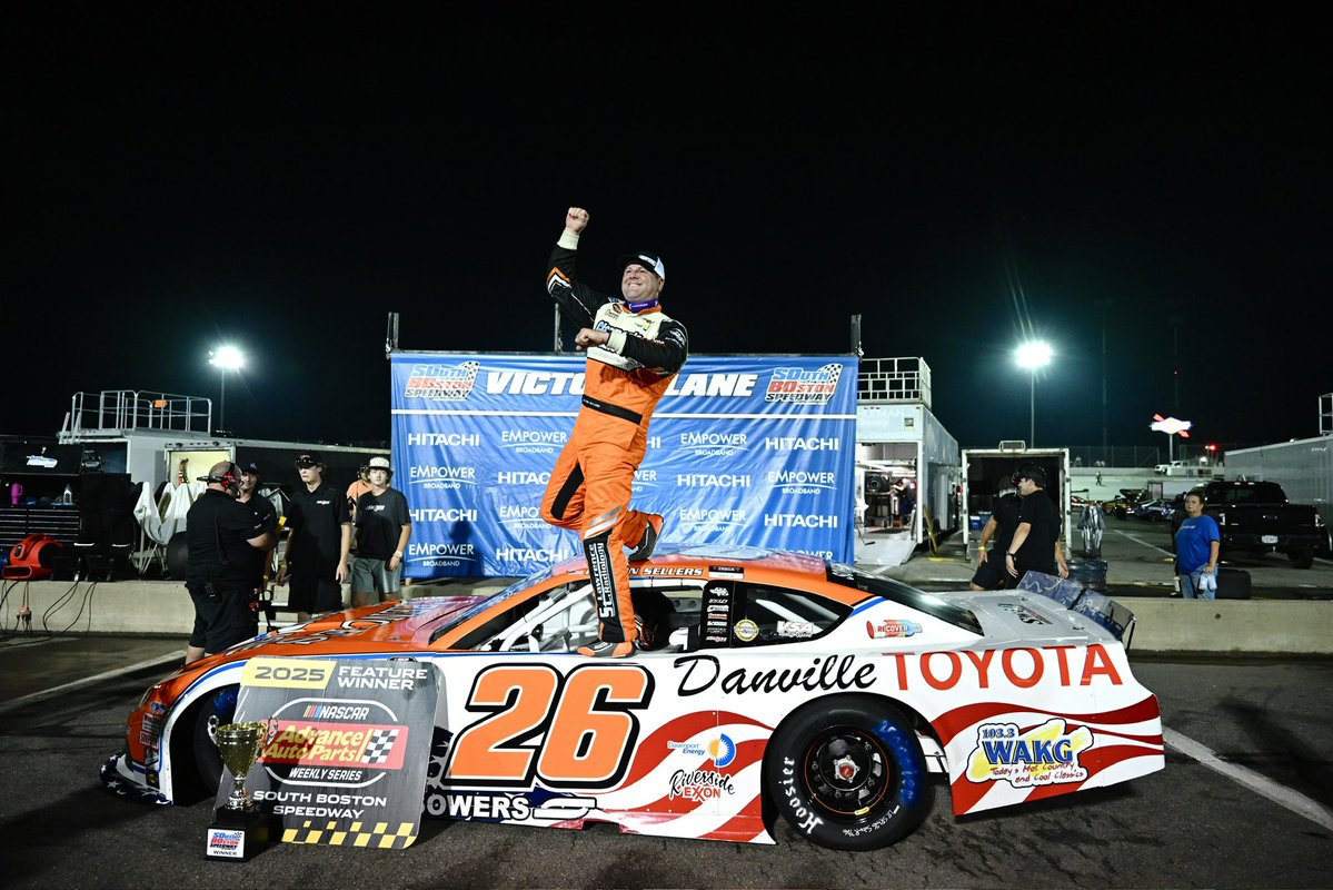 SoBoSpeedway57's tweet image. Sellers stole the show in the first Sentara Health LMSC 75-lap showdown!