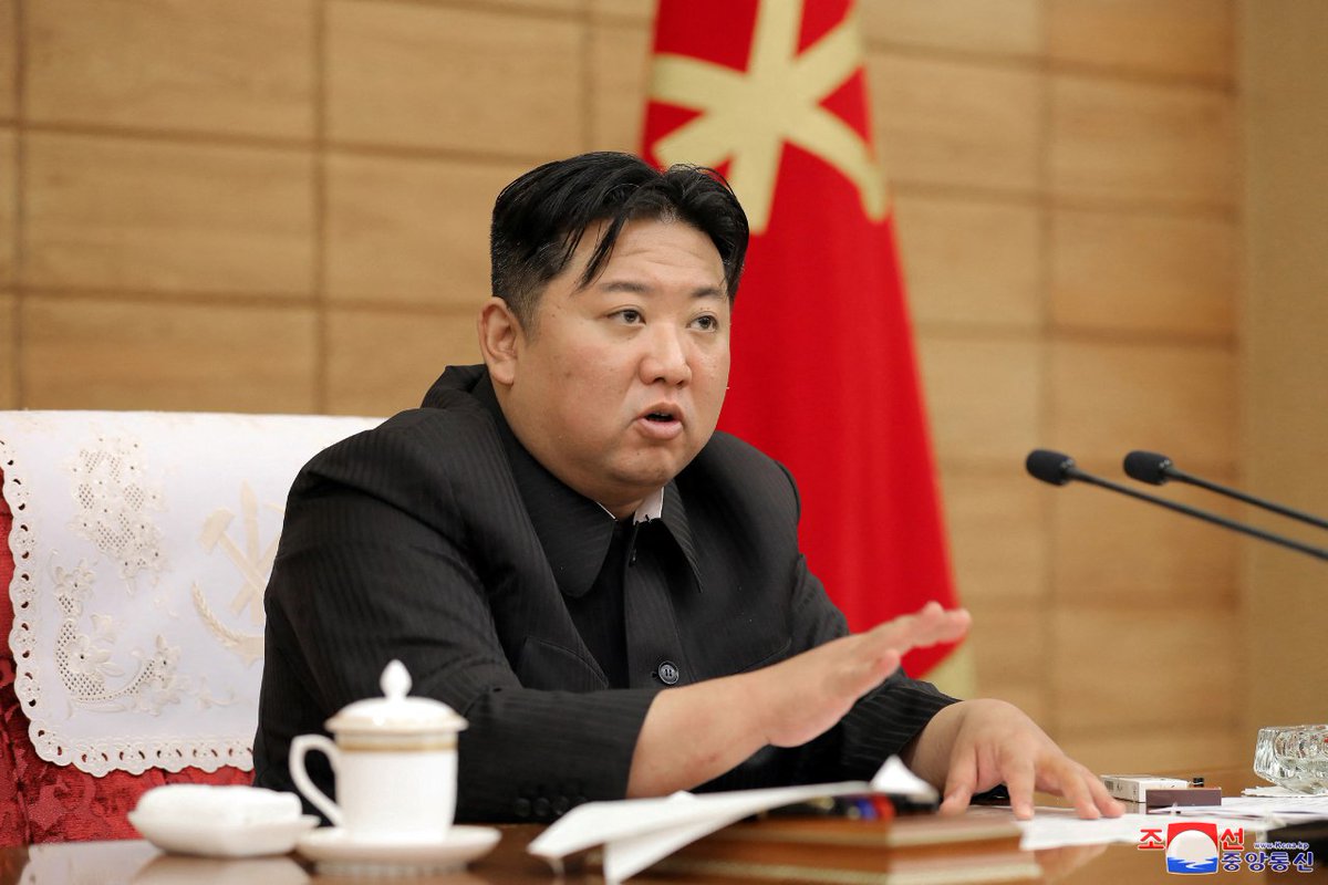 BREAKING 

Kim Jong Un  We do not recognize Israel. It is an 'imperialist satellite state' of US"