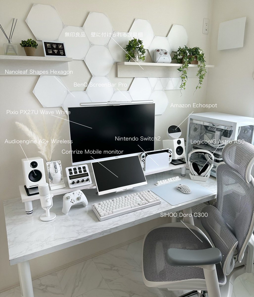FAL_ReCODE's tweet image. #デスクレシピ
#desksetup