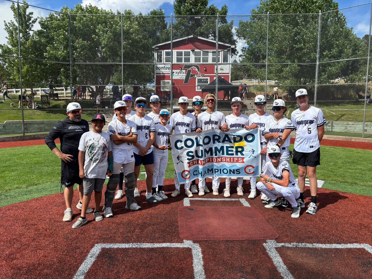 Colorado Summer Championships
Congratulations to Slammers Wakefield, 16u Bracket 2 Champions!