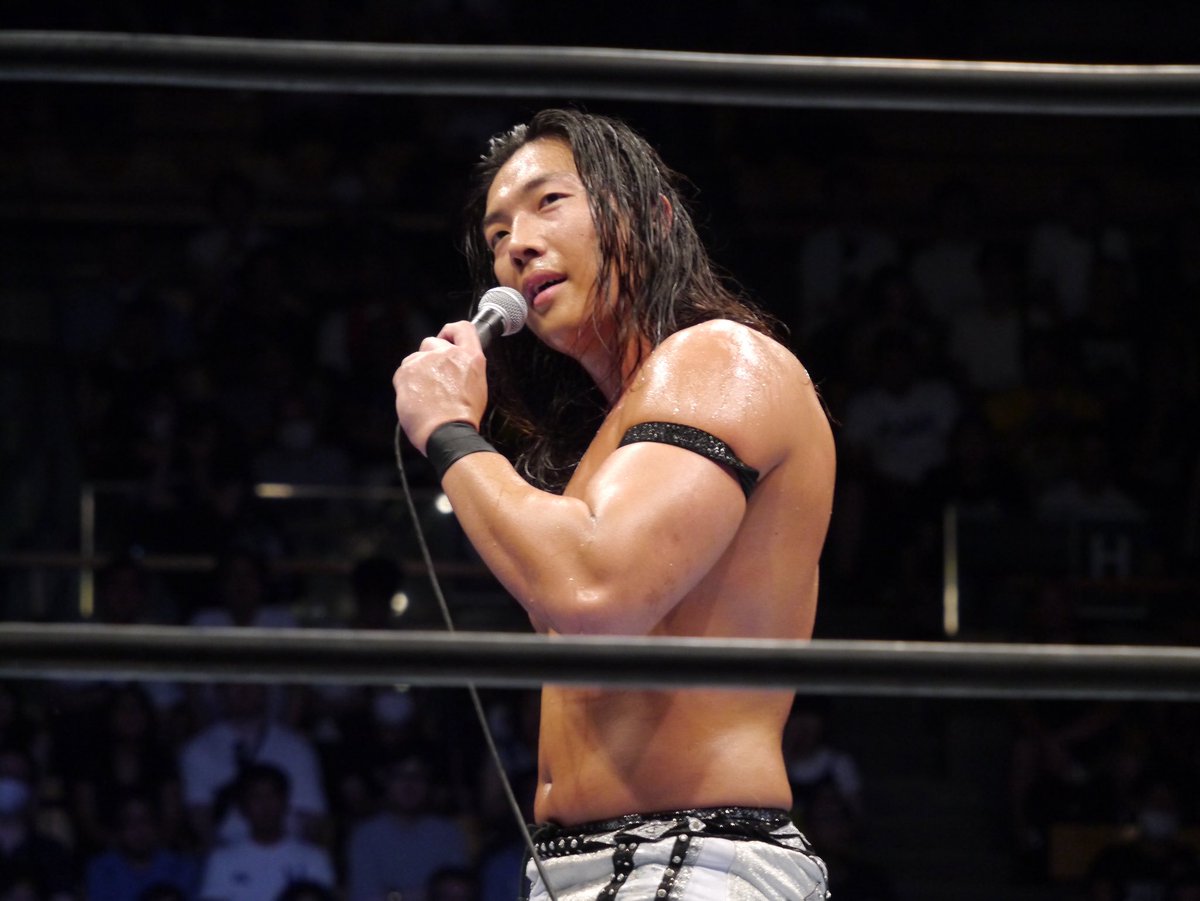 yukari4484's tweet image. KONOSUKE TAKESHITA選手
#G1CLIMAX35 
7.26大田区総合体育館