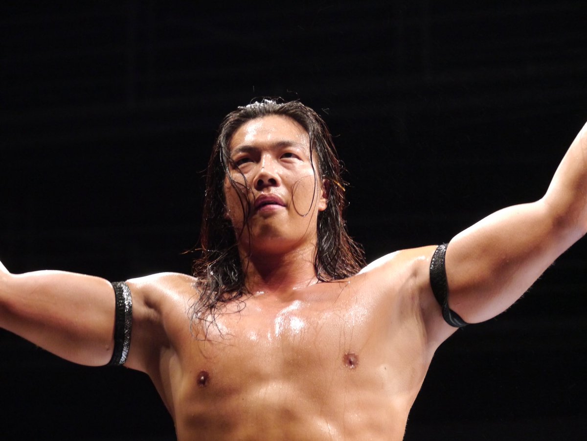 yukari4484's tweet image. KONOSUKE TAKESHITA選手
#G1CLIMAX35 
7.26大田区総合体育館