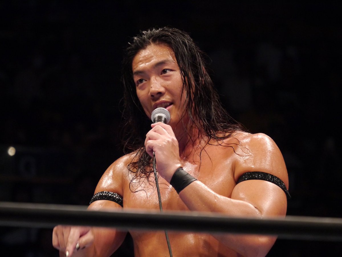 yukari4484's tweet image. KONOSUKE TAKESHITA選手
#G1CLIMAX35 
7.26大田区総合体育館