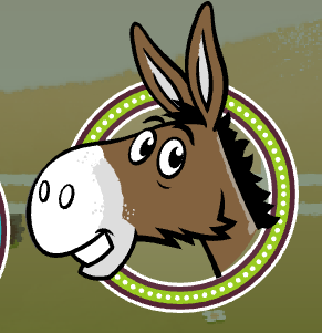 FlashT1ger's tweet image. I name this donkey Egg and he didnt like it