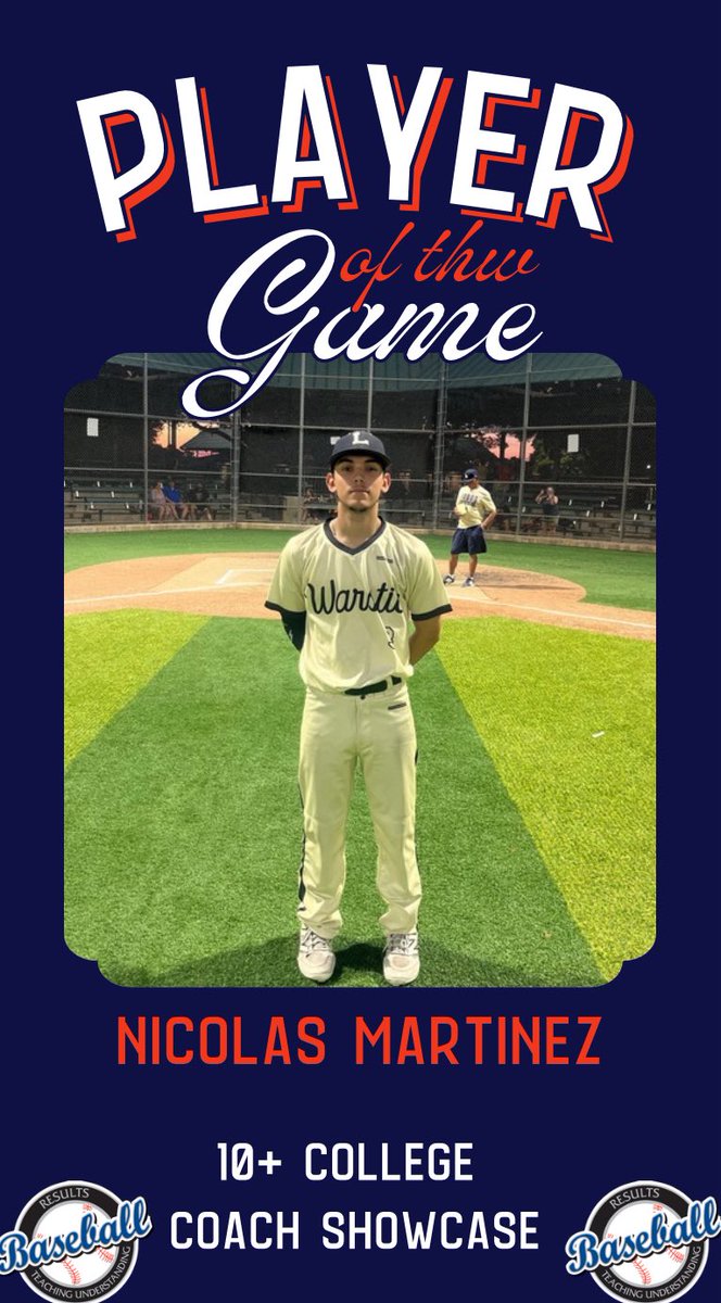 RBTournaments.com
10+ College Coach Showcase Tournament‼️

Tribe 
🆚
Warstic

PoG🏆:
🥇David Rodriguez (@Davidrod7z) : 2-3
🥇Nicolas Martinez (<a href="/Nicolas72674498/">Nicolas Martinez</a> ): 1-1