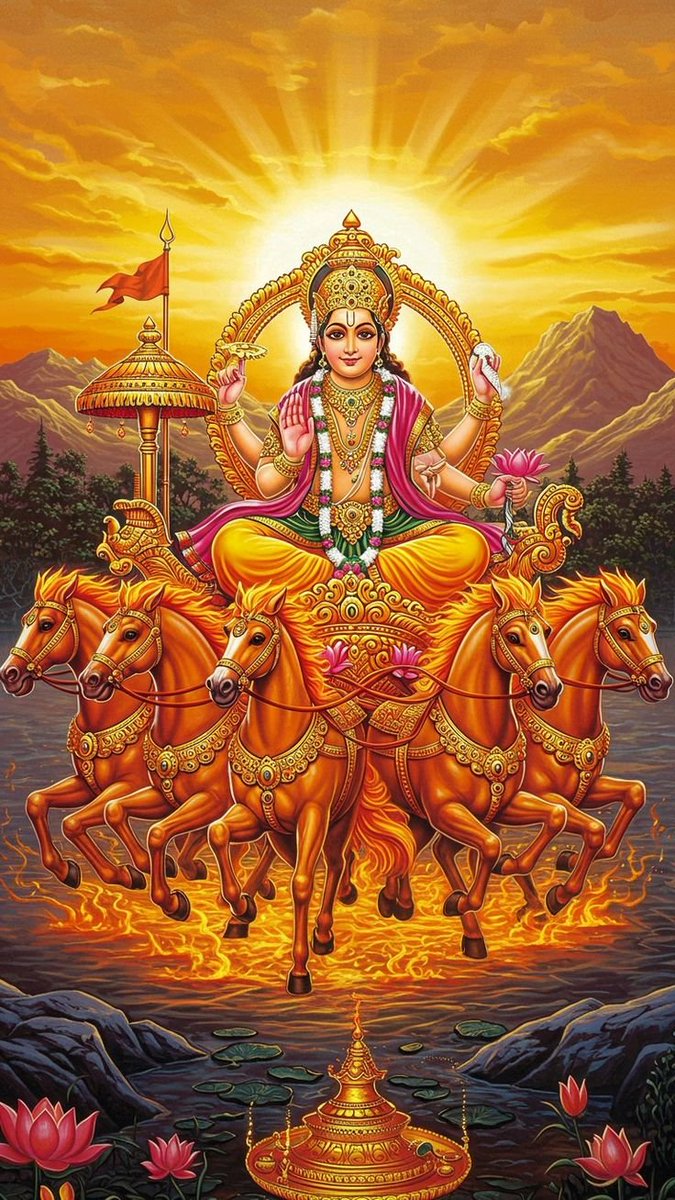 ॐ ऐहि सूयज्र्ञ सहस्त्रांशों तेजो राशे जगत्पते, अनुकंपयेमां भत्तया, गृहाणार्घय दिवाकर:।।

प्रातःकालीन सूर्य वन्दन के साथ आपके दिन का प्रत्येक पल आनंदमय और मंगलमय हो 🙏

#ॐ_सूर्यदेवायः_नमः 🚩🙏
#ॐ_भास्कराय_नमः 🙏🚩