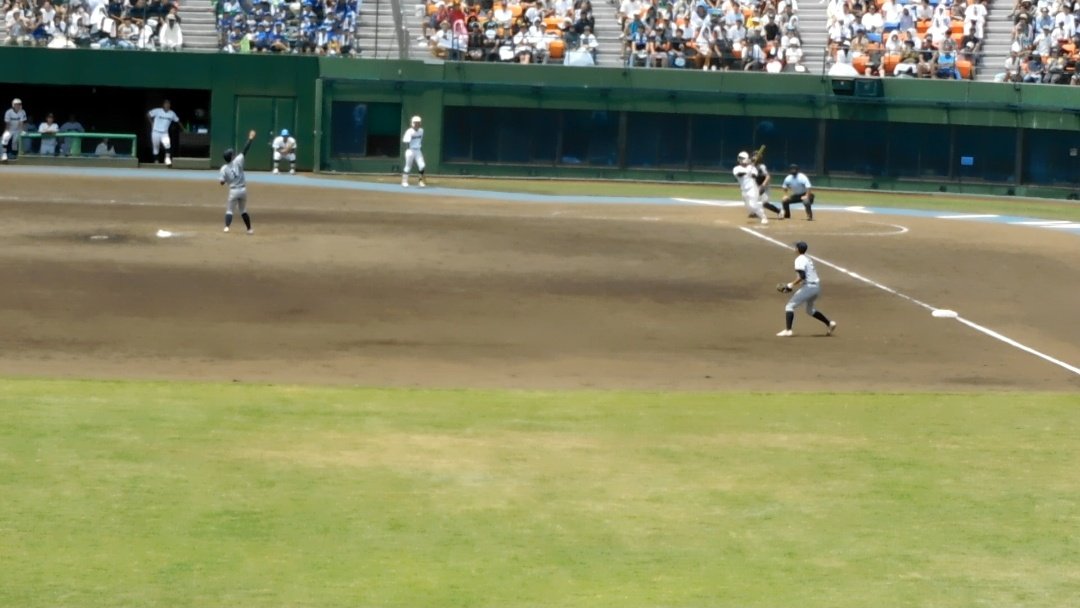 koukouyakyuFC's tweet image. プロ注目 昌平 櫻井ユウヤ主将 今大会第1号 通算49号は貴重な勝ち越しアーチ
叡明 1-2 昌平
5回終了
