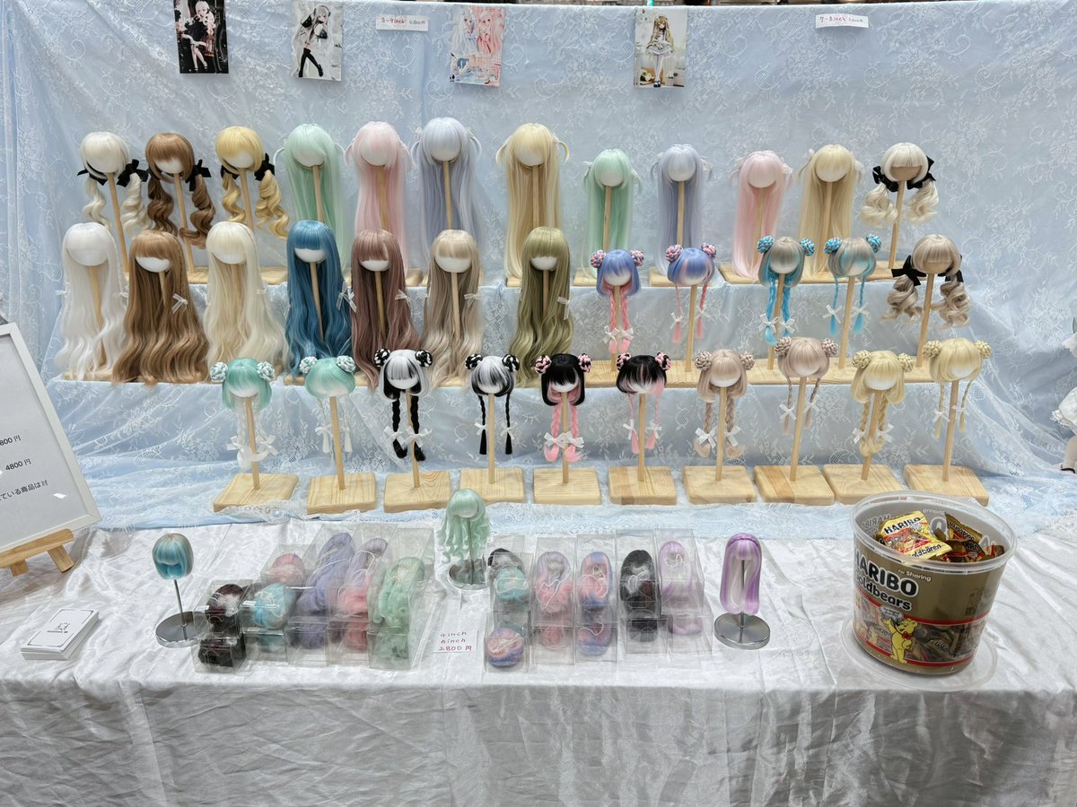 _SUNGEM's tweet image. 設営完了しました✨
【P18-20】にでお待ちしてます♪
本日もよろしくお願いします🥰
#サンwig