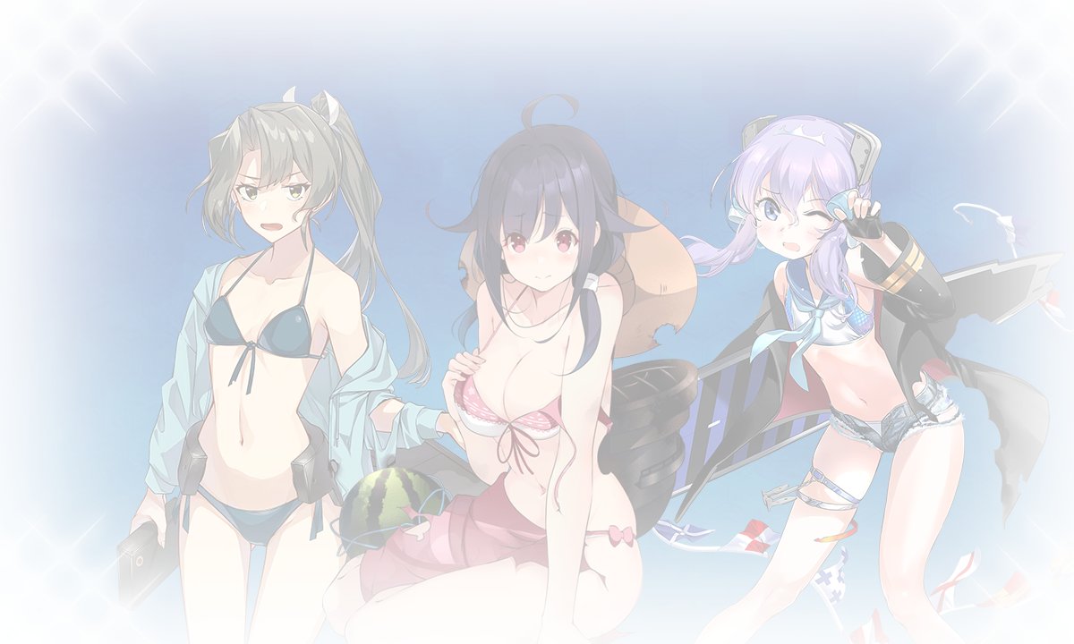 suikun98's tweet image. 空母艦娘トリプル中破