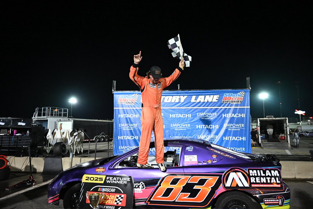 SoBoSpeedway57's tweet image. Landon lands himself back in Victory Lane for the @DollarGeneral Hornets! 🙌
