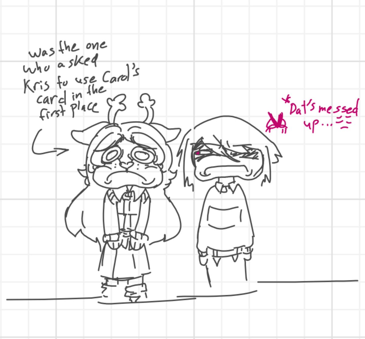 _jAnIdiot's tweet image. #Queen #deltarune