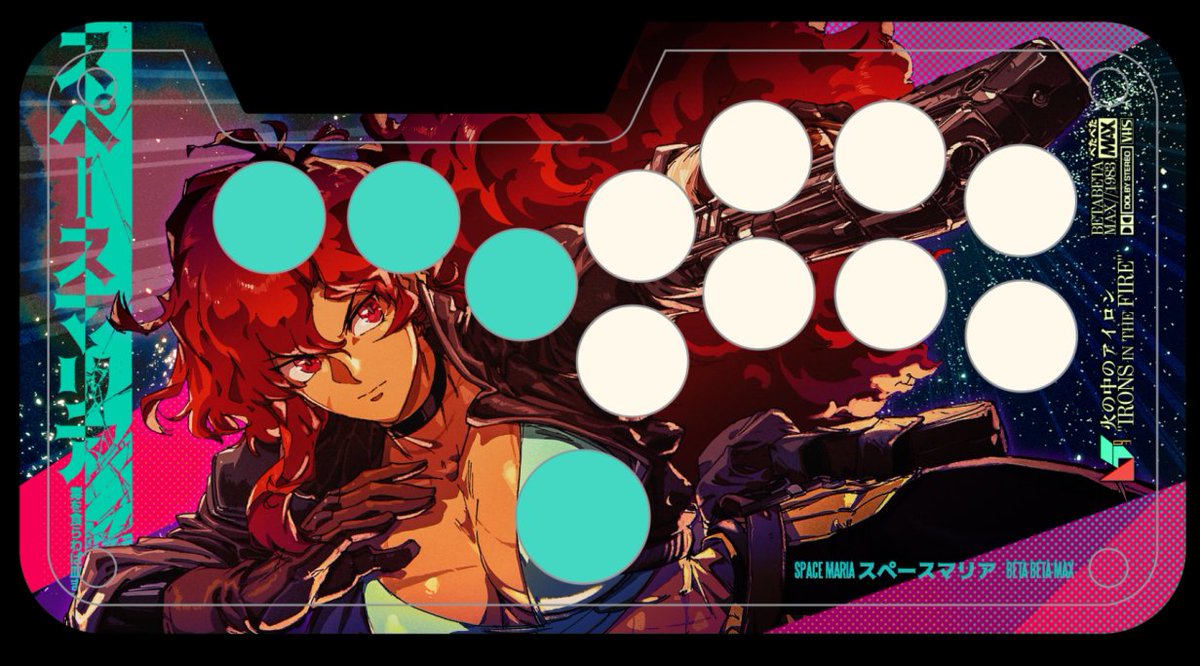 AngryangryD's tweet image. Debuting at #Evo2025 #SpaceMaria custom artwork in collaboration with the homies at @junkfoodarcades
Limited prints courtesy of the illustrious @maddestmao
Holographic, Booth A5. Photos and more info to come (as well as pricing for a special Micro x Space Maria bundle)
Will…