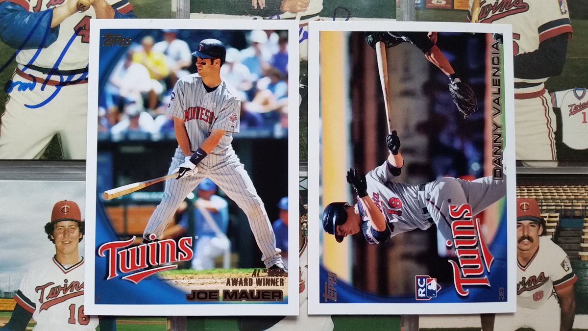 TwinsAlmanac's tweet image. The Twins connected for 20 hits—11 for extra bases—in a 19-1 win in Kansas City on this date in 2010.
Mauer went 5-for-5 with a home run and seven RBI. Danny Valencia went 4-for-4, hitting his first major league home run—a two-out opposite field grand slam off reigning Cy Young…