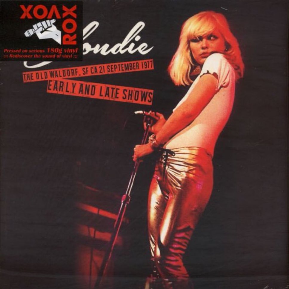 richie_poco's tweet image. 今朝🇺🇸Blondie…
訳あって遅くなりましたが「Live At The Old Waldorf, San Francisco CA, 21 Sep '77 – Early And Late Shows」なるチープな音の初期のライブ盤から一曲
パンキッシュで元気いっぱいに突っ走る雰囲気は微笑ましくもキュートです💕
🇺🇸Blondie − In The Sun
youtu.be/3IL0tT14PLE