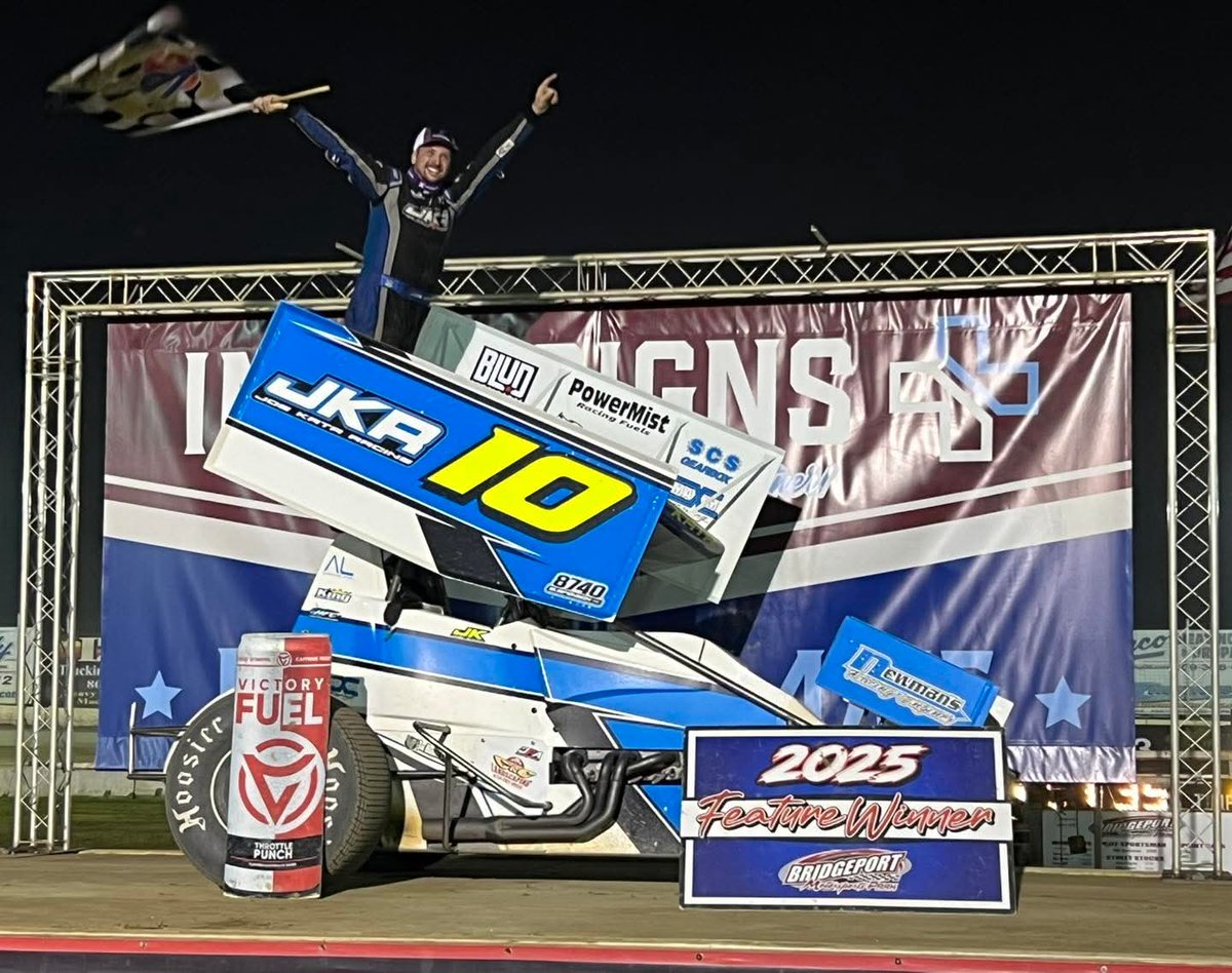 Rick Hunt (@rickgoalie52) on Twitter photo Joe Kata Wins the United Racing Club Sprints A-Main at Bridgeport Speedway 
2nd Josh Weller 
3rd Buddy Schweibinz 
4th Mike Thompson 
5th Hayden Miller 
6th Dylan Cisney 
7th Adam Carberry 
๐ธ United Racing Club Joe Kata Wins the United Racing Club Sprints A-Main at Bridgeport Speedway 
2nd Josh Weller 
3rd Buddy Schweibinz 
4th Mike Thompson 
5th Hayden Miller 
6th Dylan Cisney 
7th Adam Carberry 
๐ธ United Racing Club