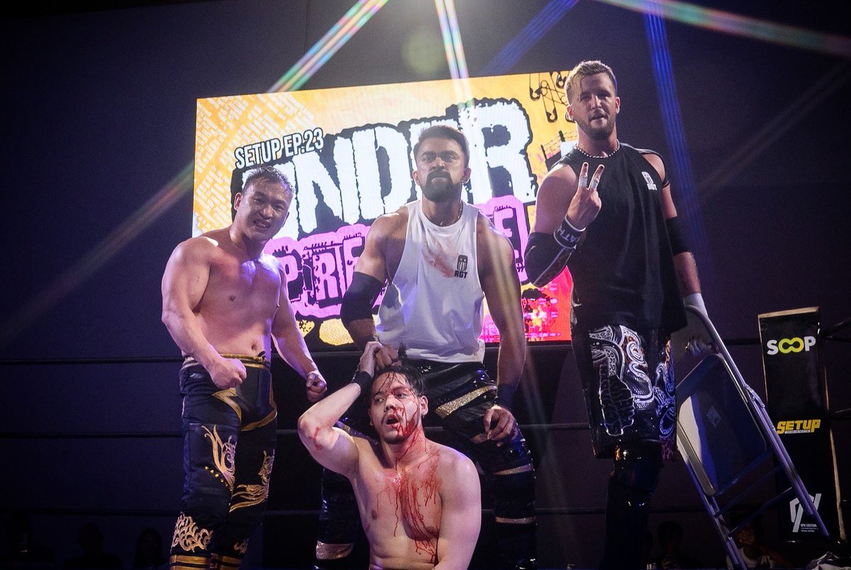 shivam_setupth's tweet image. Chis Brookes joined the REAL GLOBAL THREAT 🔥

From day one we told you that we don’t take part, we take over!
 
Don’t blink! You’ll never know what’s gonna happen next 😉

🇹🇭🇸🇬🇲🇾🇵🇭🇯🇵🇬🇧

#RealGlobalThreat #RGT #SETUPTH #SPW #MYPW #DEXCON #prowrestling #schadenfreude