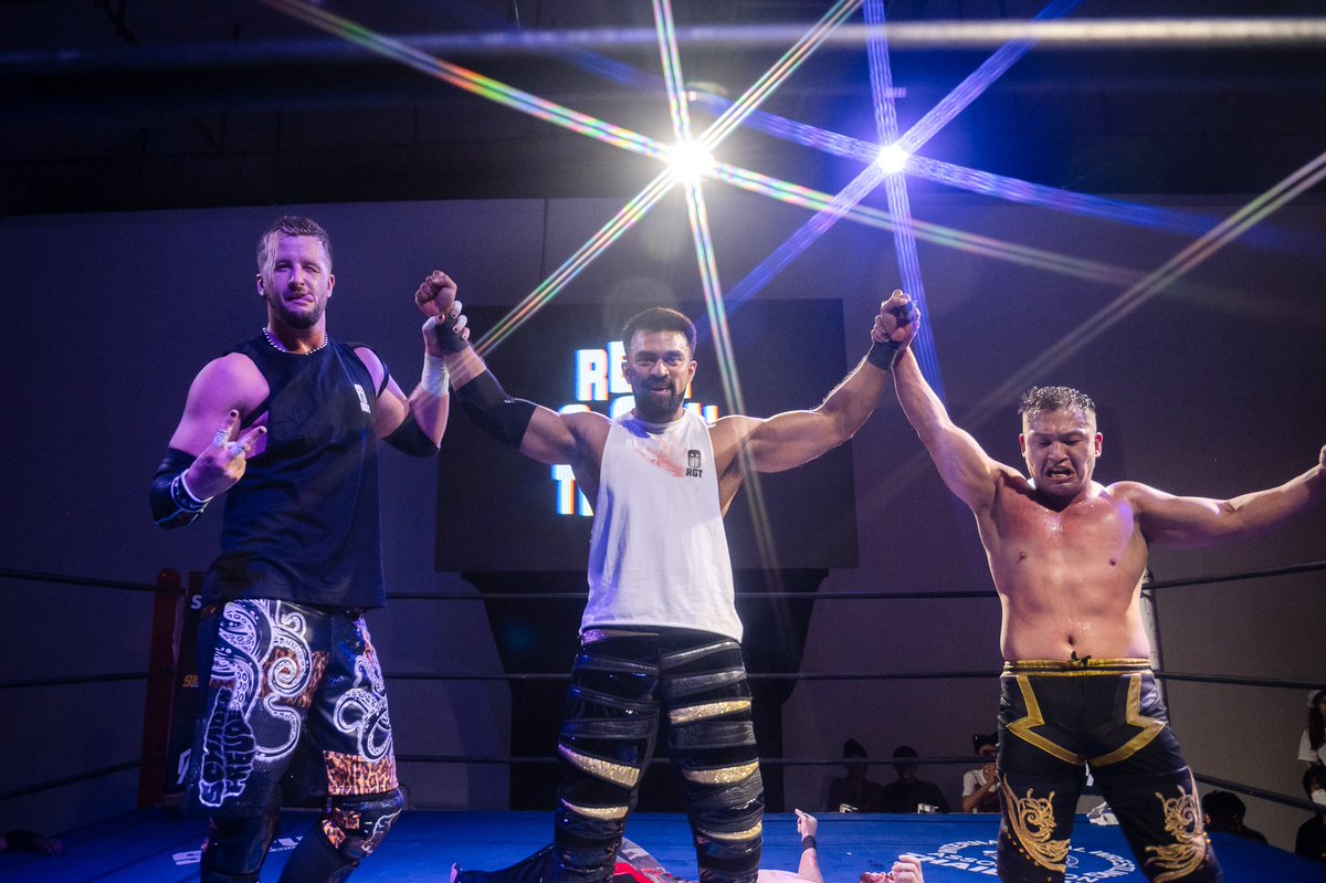 shivam_setupth's tweet image. Chis Brookes joined the REAL GLOBAL THREAT 🔥

From day one we told you that we don’t take part, we take over!
 
Don’t blink! You’ll never know what’s gonna happen next 😉

🇹🇭🇸🇬🇲🇾🇵🇭🇯🇵🇬🇧

#RealGlobalThreat #RGT #SETUPTH #SPW #MYPW #DEXCON #prowrestling #schadenfreude