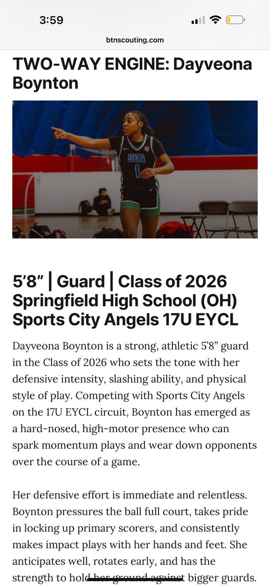 Dayveona Boynton tweet media