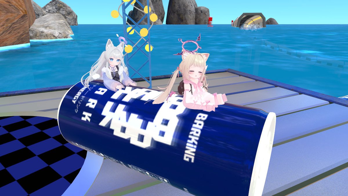 kirinagare_vrc's tweet image. 今日気が付いたけど、展示されているベルク缶だけは2人乗りだった #Vketベルク
本日でVketが終わるので、ワールドを1周まわっておこう