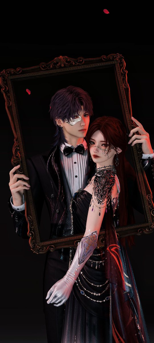 qiyuart's tweet image. i wanted to know what i looked like to you. a sin committed and a prayer answered, you said.
