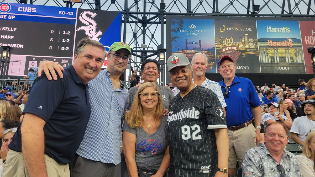 mike_cabonargi's tweet image. Great to enjoy a big @Cubs win with my colleagues at Judges Night at Rate Field! No robes but showing lots of Chitown pride 😁⚾