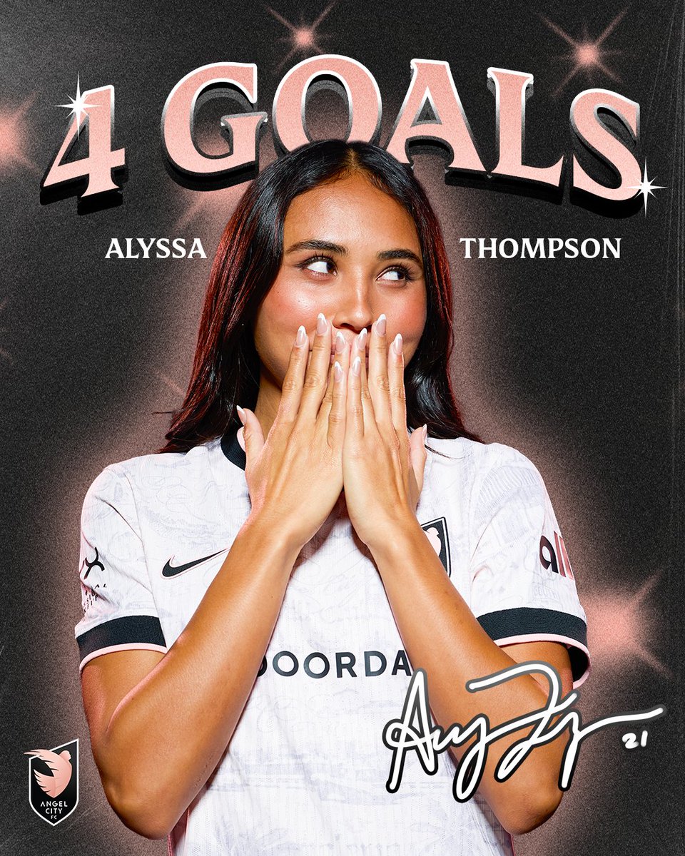 HAUL (noun): When one player scores four goals in a single match.

ex: Alyssa Thompson is the first player in ACFC history to score a haul!!!

Can we get some W’s in chat?! ⬇️