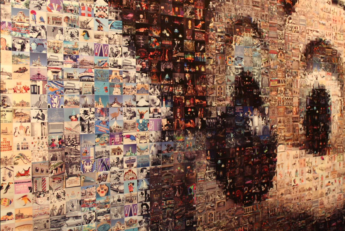 magwalt2024's tweet image. ディズニーランドのパーク写真で出来ているウォルトとミッキーの写真。
一つ一つが素敵な写真^ ^