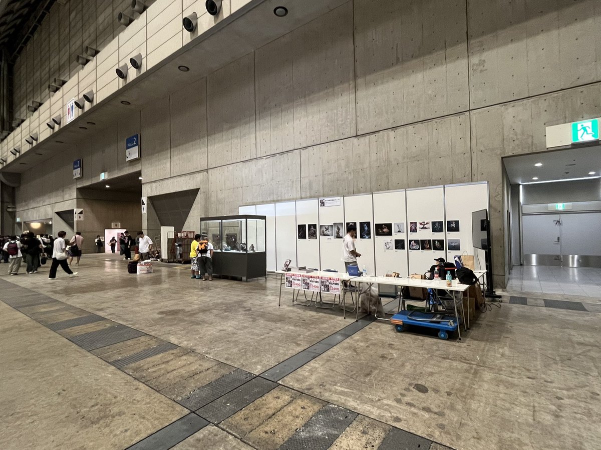 tsukachuma's tweet image. 第2回スカルプターズ・ラボ造形コンペの 場所。
2ホール特設会場12:00〜