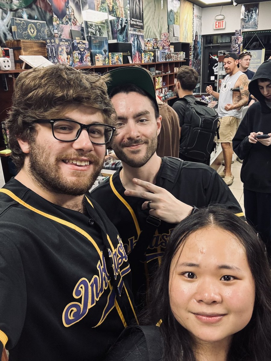 InkCasters_tcg's tweet image. Love this team!! Congratulations to our guy @dcrowdev chopping w/ Fernando for a share of 1st place at today’s Set Champs tournament and @maihuyynh & @inkcasterzeke for finishing in the top 8!
#Lorcana #TCG