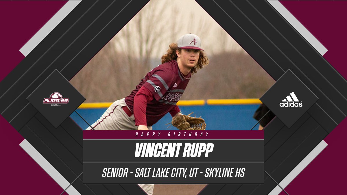 AuggieBaseball's tweet image. Happy birthday, Vincent! Another day older and another day wiser. #AuggiePride #FDSA #HappyBirthday #Auggie9 #Convocation