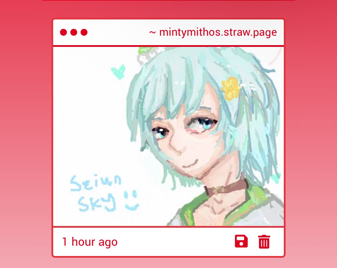 chocomintystar's tweet image. HOLY SHIT ITS SEIUN SKY!!!!! THATS MY GIRL!!!!! this is fucking amazing oh my god. waiting for her gacha to hit global….

mintymithos.straw.page