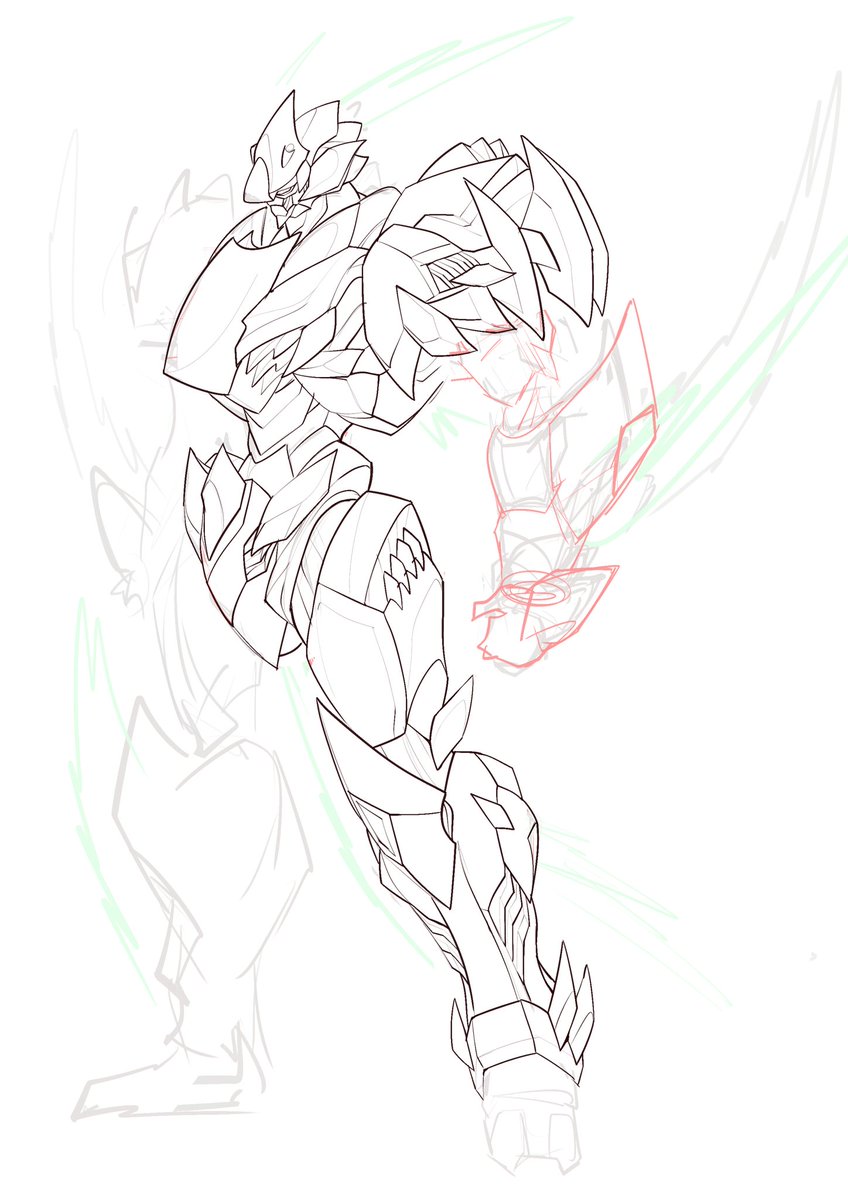 PoruKima's tweet image. Small update on my oc “mecha”
Ill call these VESSELS-types. This one would be the main mecha.