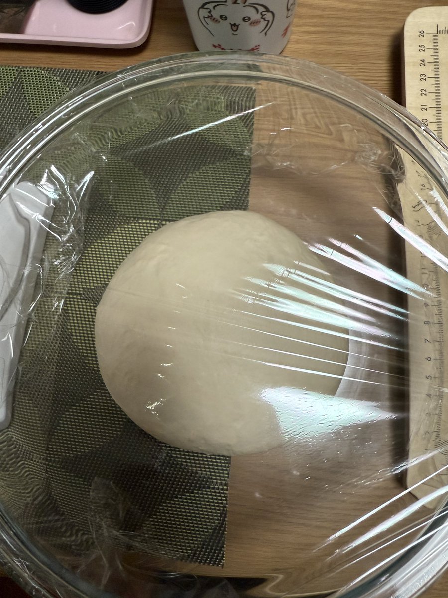 Takasuimaru1's tweet image. こんにちは♪
今日はパン🥐作ってまーす🥐

随時更新ポストしますw

捏ねて、一次発酵、切り分けて
ベンチタイム中✨✨✨

今日も素敵な一日を✨✨✨