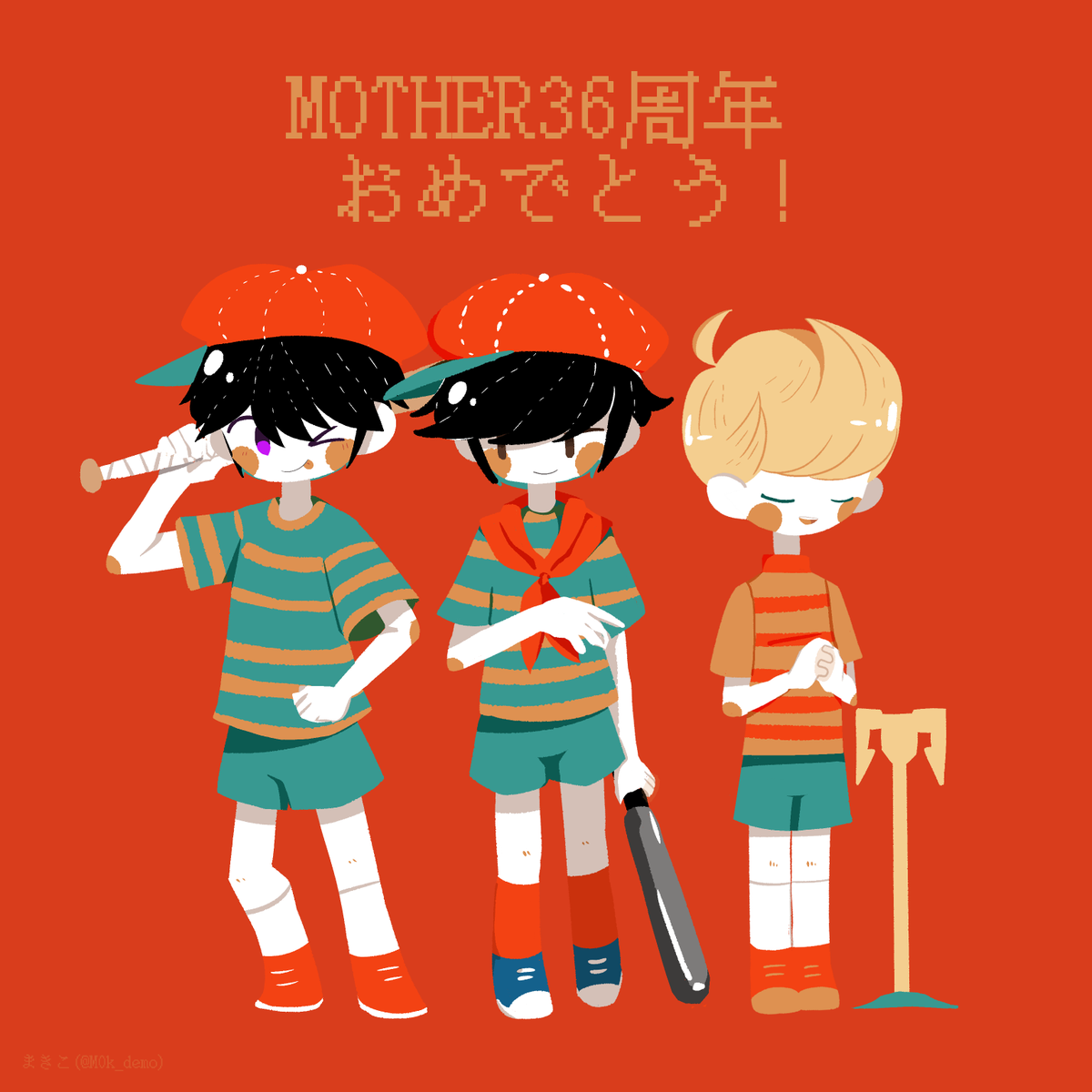 M0k_demo's tweet image. Happy Anniversary!🥳
#MOTHER_36周年
#MOTHER_36th