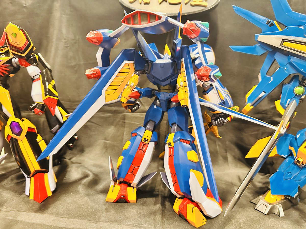 若丸屋さん新作 グルンガスト壱式改 サイズは前作の零式と同じサイズ