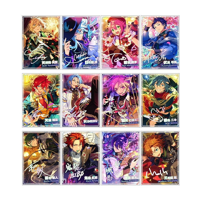 あんスタ ポートレート カード 21枚まとめ売り ✨商品販売情報✨】 虹色開花ポートレート Idol Collection A/C/D 1BOX