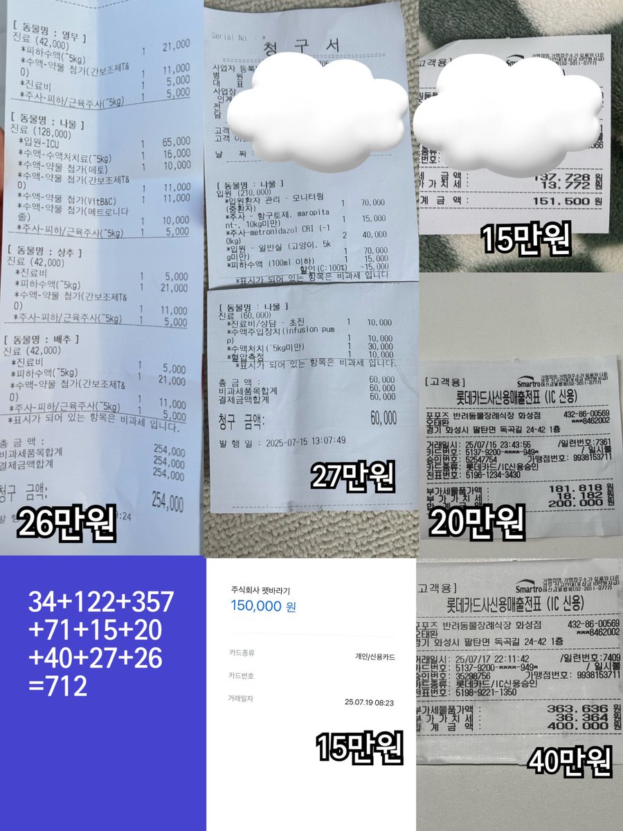 nugabanunu's tweet image. 산불지역에서 구조한 만삭묘의 아이들이 범백이라고 합니다.
그렇게 입양홍보 사진이 영정사진이 되었습니다.
회충 치료차 입원한 병원에서 옮은 것으로 추정되고 퇴원 후 4일만에 넷이 떠났습니다.
그 후 저에게 남은건 극심한 무력감과 712만원의 치료비입니다.
📌국민 270101-04-022888ㄱㄷㅇ