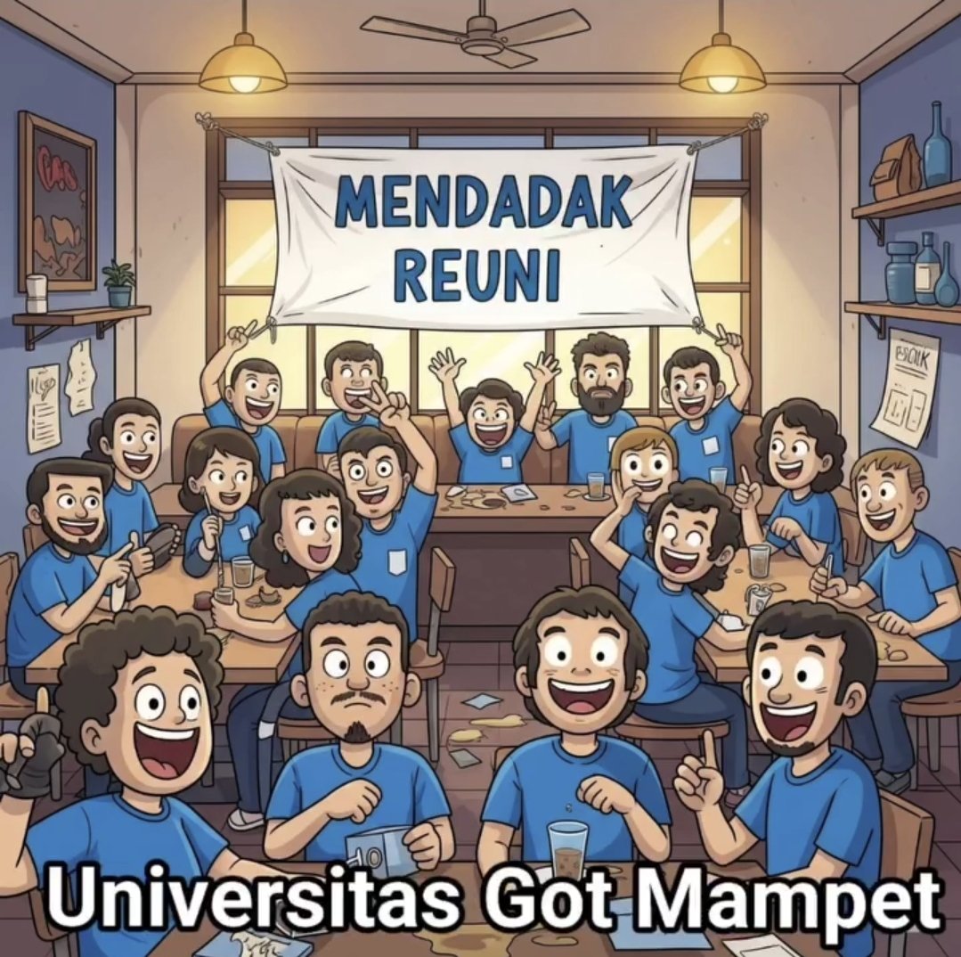 pelti_nih's tweet image. Orang-orang kalo reuni itu biasanya yang dibahas adalah kisah masa lalu beserta cerita-cerita serunya.
Ini Si Pinokio malah bahas ijazah 🤦♂️
