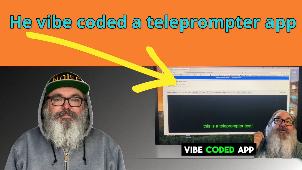 brflux's tweet image. 🚨 CREATORS: Stop fumbling your words on camera.
I just cracked the code on affordable teleprompter tech.
While everyone’s paying $500+ for clunky hardware, I built something that turns ANY device into a professional teleprompter.
✅ Premium features at a fraction of the cost…