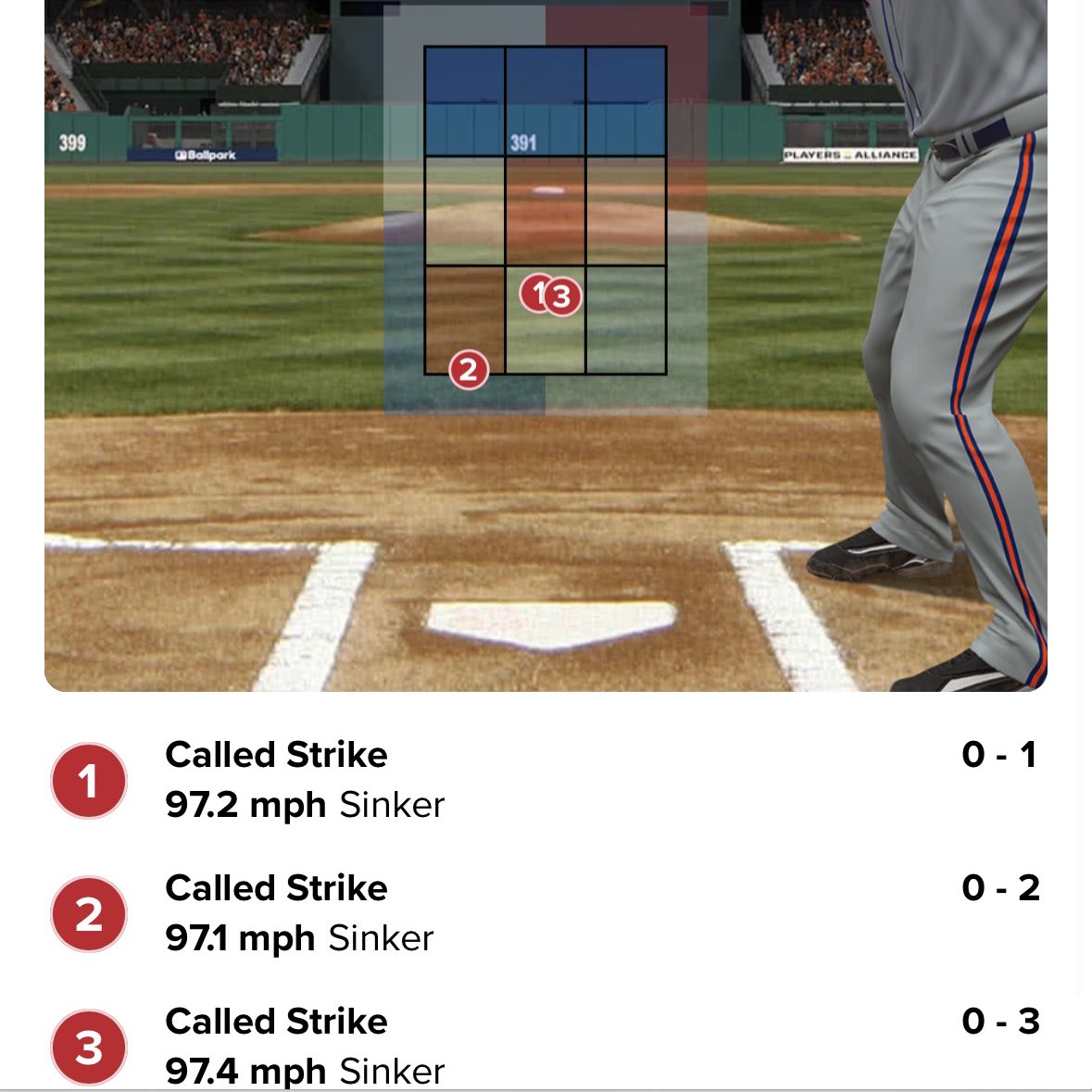 BenRossTweets's tweet image. Brandon Nimmo with the bases loaded
👀
👀
👀