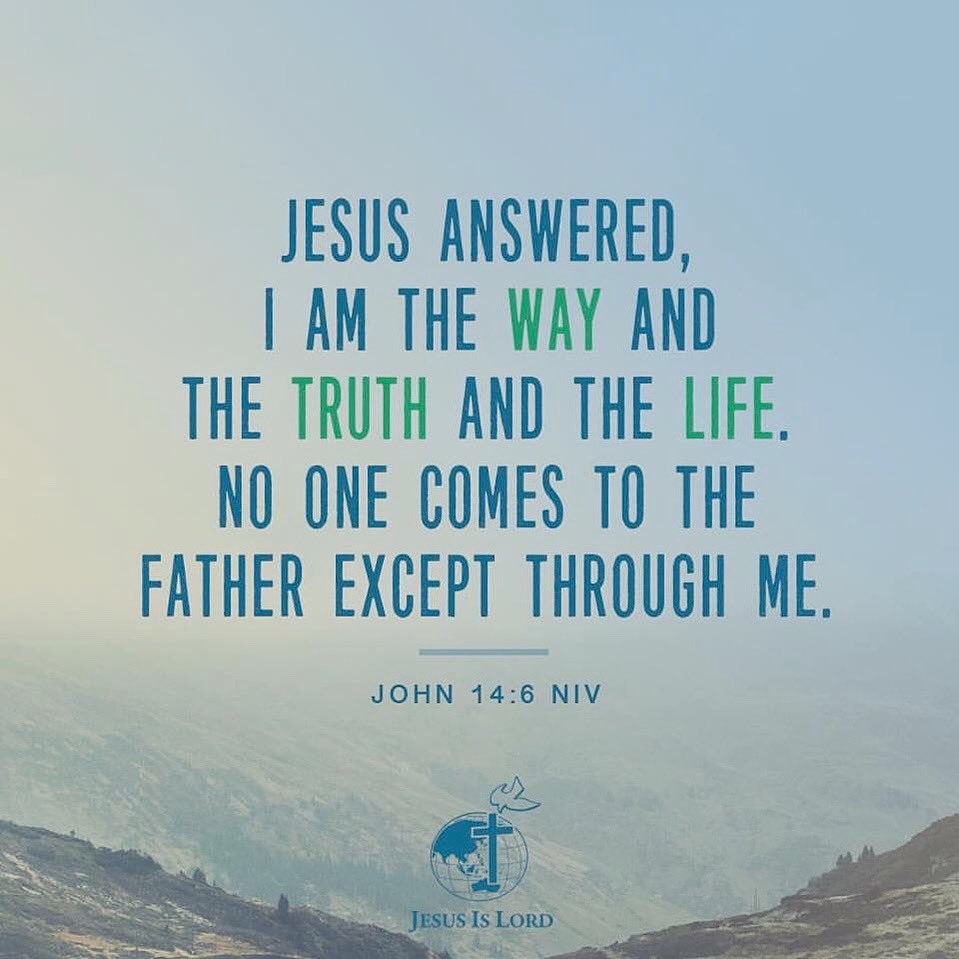 CoachHagan87's tweet image. Choose to follow Jesus today! He is the only way to eternal life…all other ways lead to death!